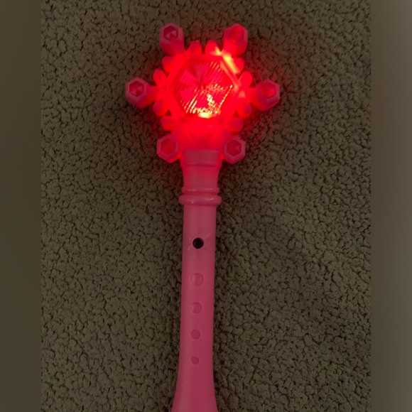 🍁PINK Light-up Musical Magic Princess Fairy WAND Costume Dress-up Halloween - Picture 4 of 10